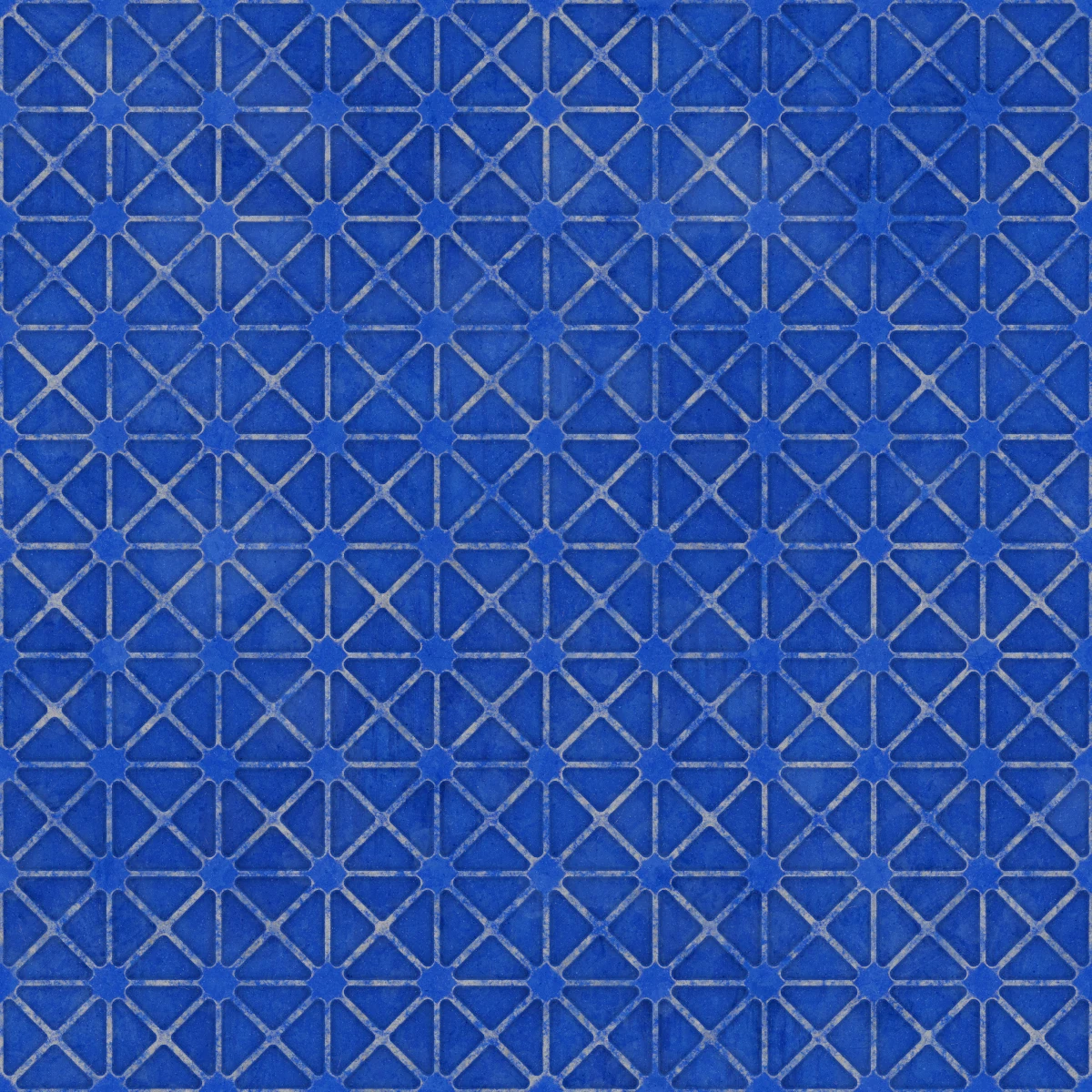 Blue Painted Metal Grate 7106 - Image 4