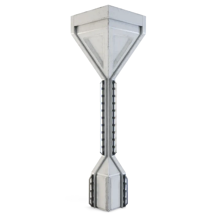 Space Station Wall - Corner Outside