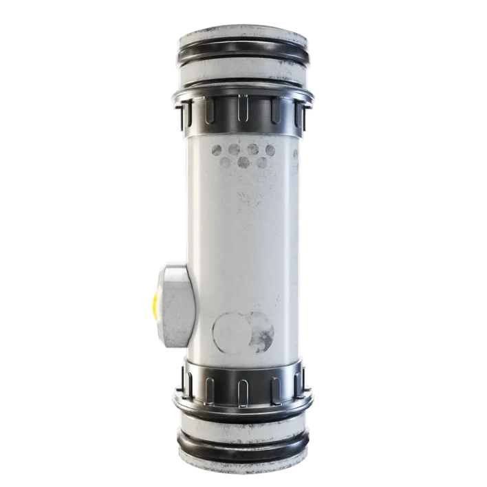 Space Station Wall Round Container
