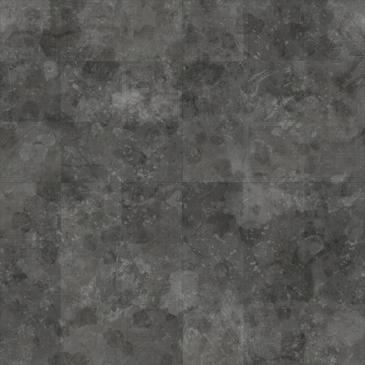 Stained Metal Floor Tiles 7111 - Image 4