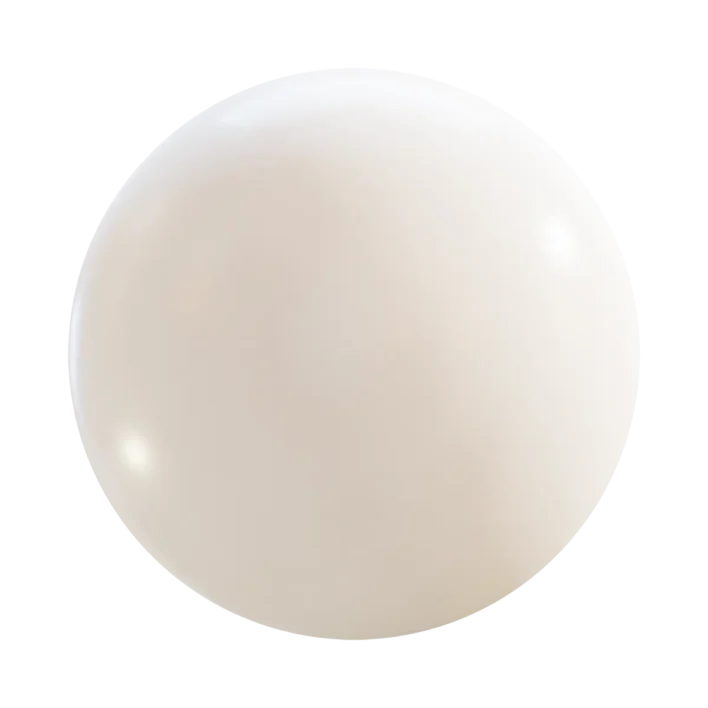 White Plastic 7101