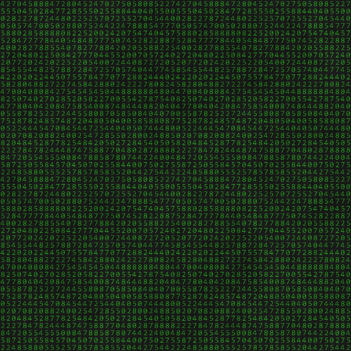 Black Scratched Screen With Numbers 7127 - Image 4