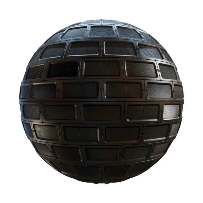 Black Spacestation Vents 7136