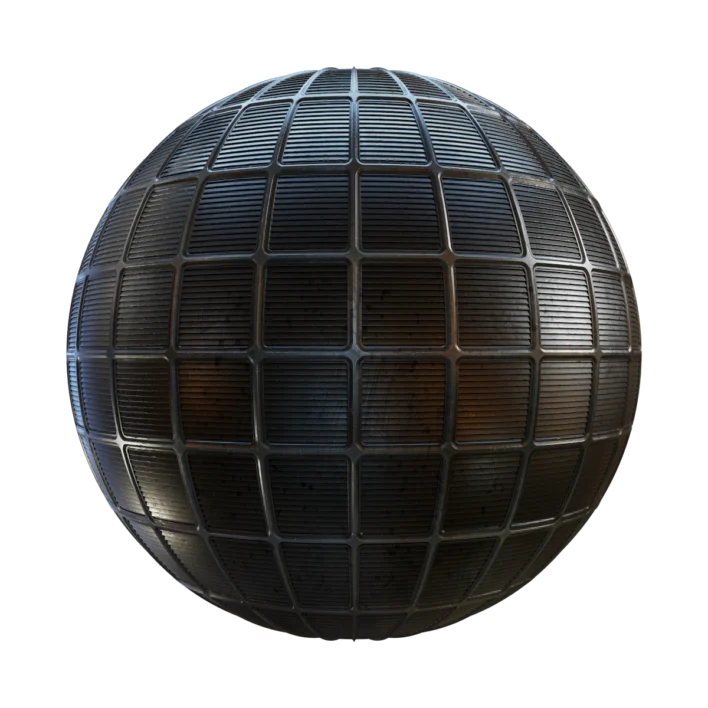Dark Metal Vents 7121