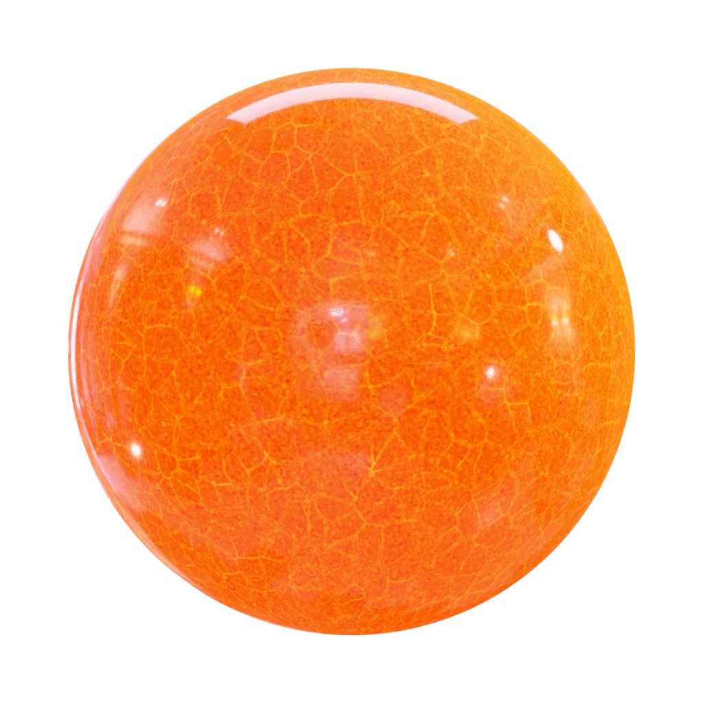 Glass With Orange Liquid 7123