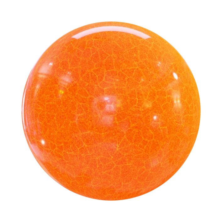 Glass With Orange Liquid 7123