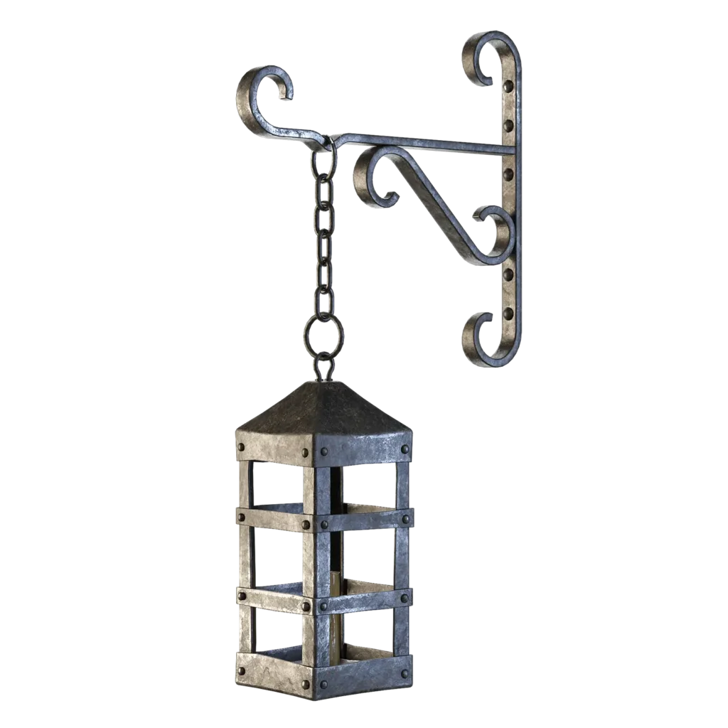 Medieval Metal Lantern