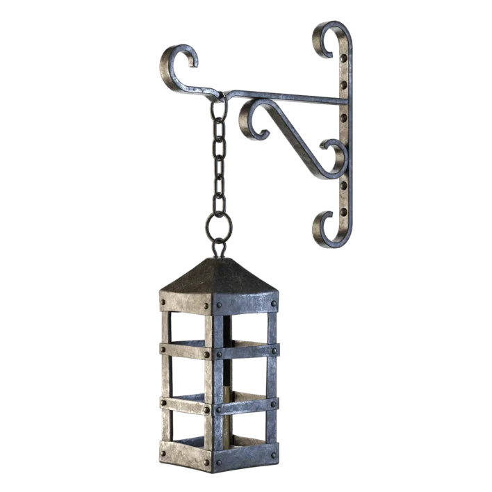 Medieval Metal Lantern