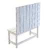 Old Wooden Wall Table - Image 8