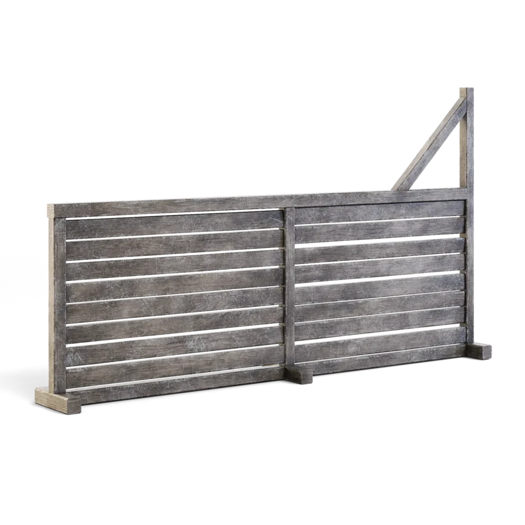 Wooden Wall Fence