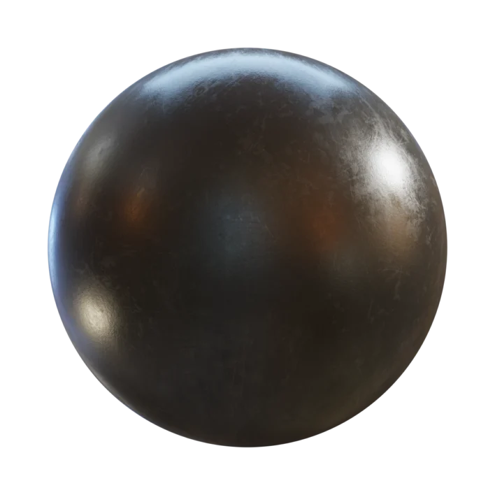 Black Painted Metal 7264