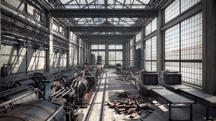 Abandoned Factory Kitbash