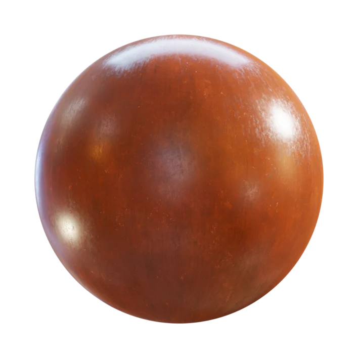 Orange Painted Metal 7235