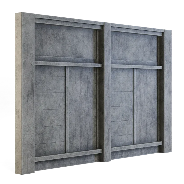 Factory Front Wall