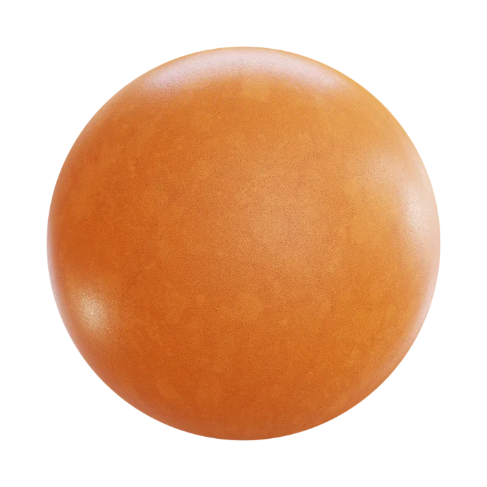 Orange Leather 7292