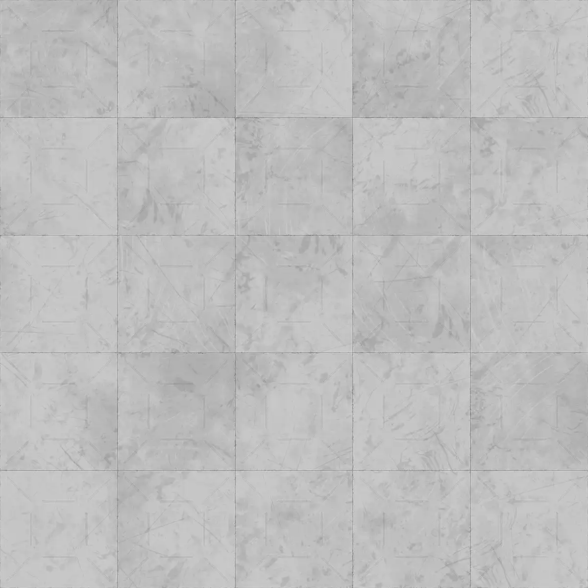 White Futuristic Tiles