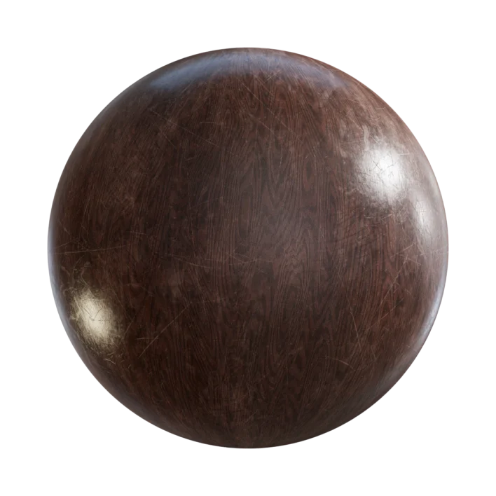 Old Dark Varnished Wood 7340