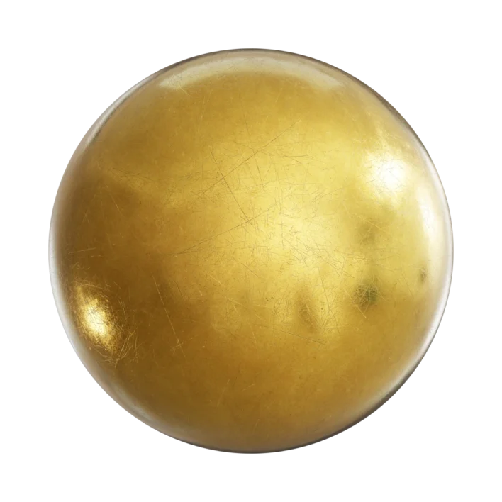 Scratched Gold Metal 7365