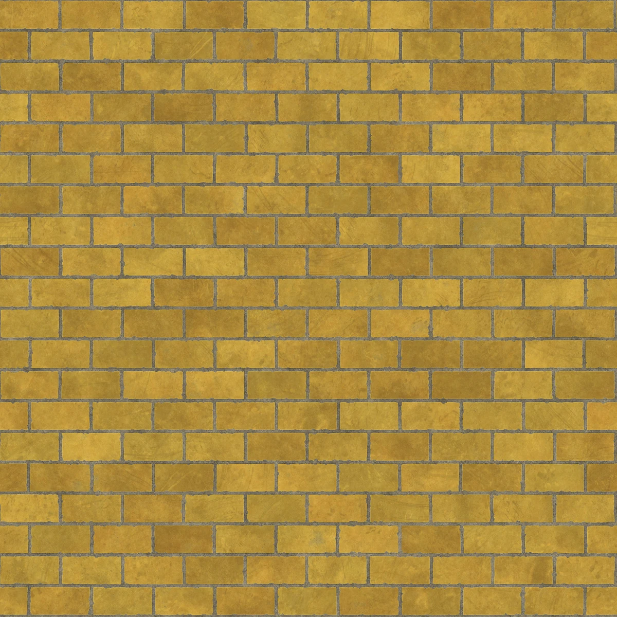 Yellow Ceramic Brick Wall 7407 - Image 4