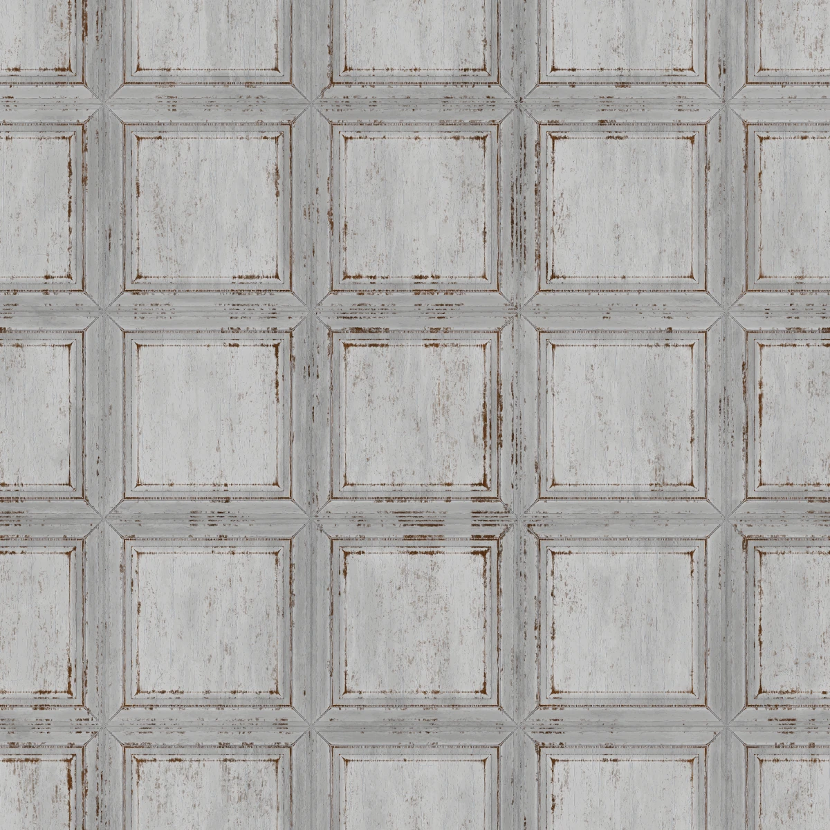 White Painted Wooden Panels 7504 - Image 4