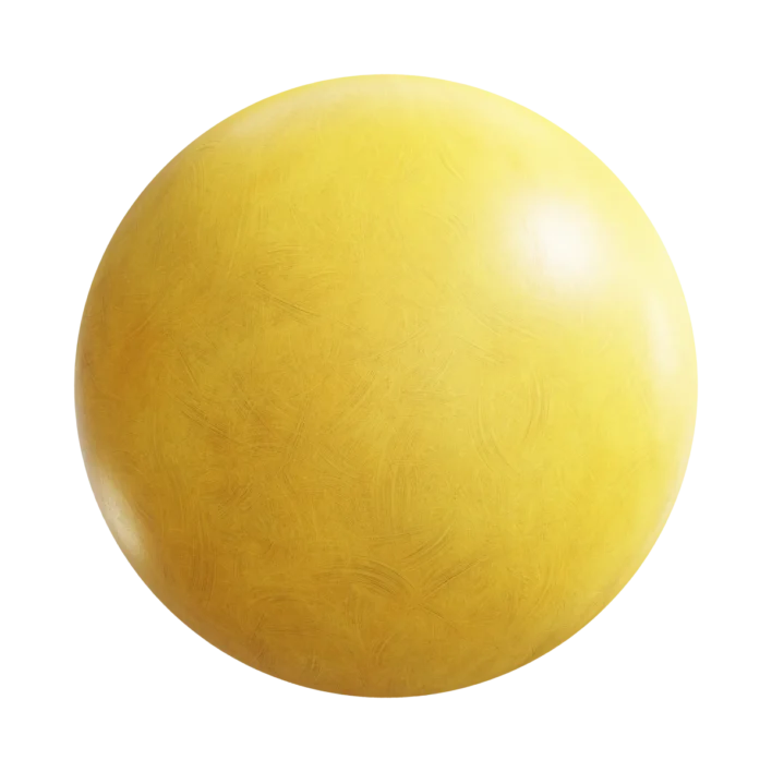 Yellow Brush Paint 7488
