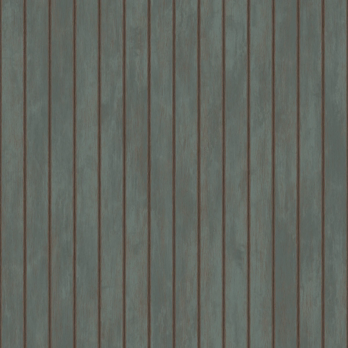 Cyan Painted Wooden Planks 7514 - Image 4