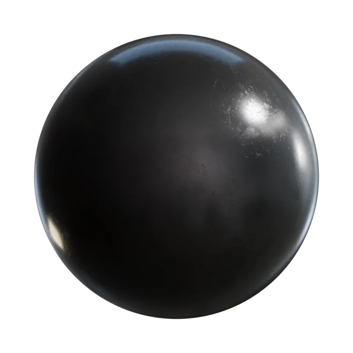 Black Painted Metal 7539
