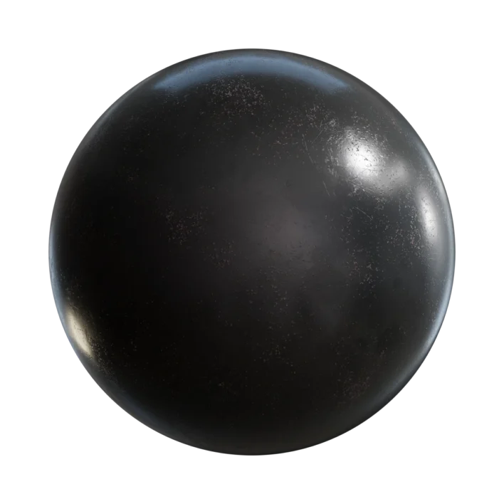 Black Painted Metal 7540