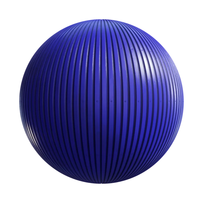 Blue Facade Panel 7558