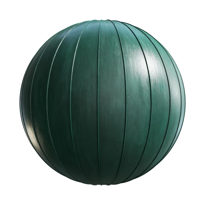 Green Metal Panels 7546