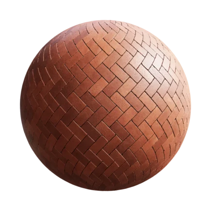 Red Brick Pavement 7574