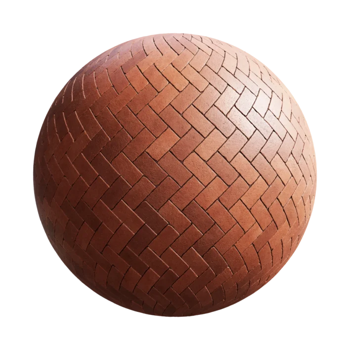 Red Brick Pavement 7574