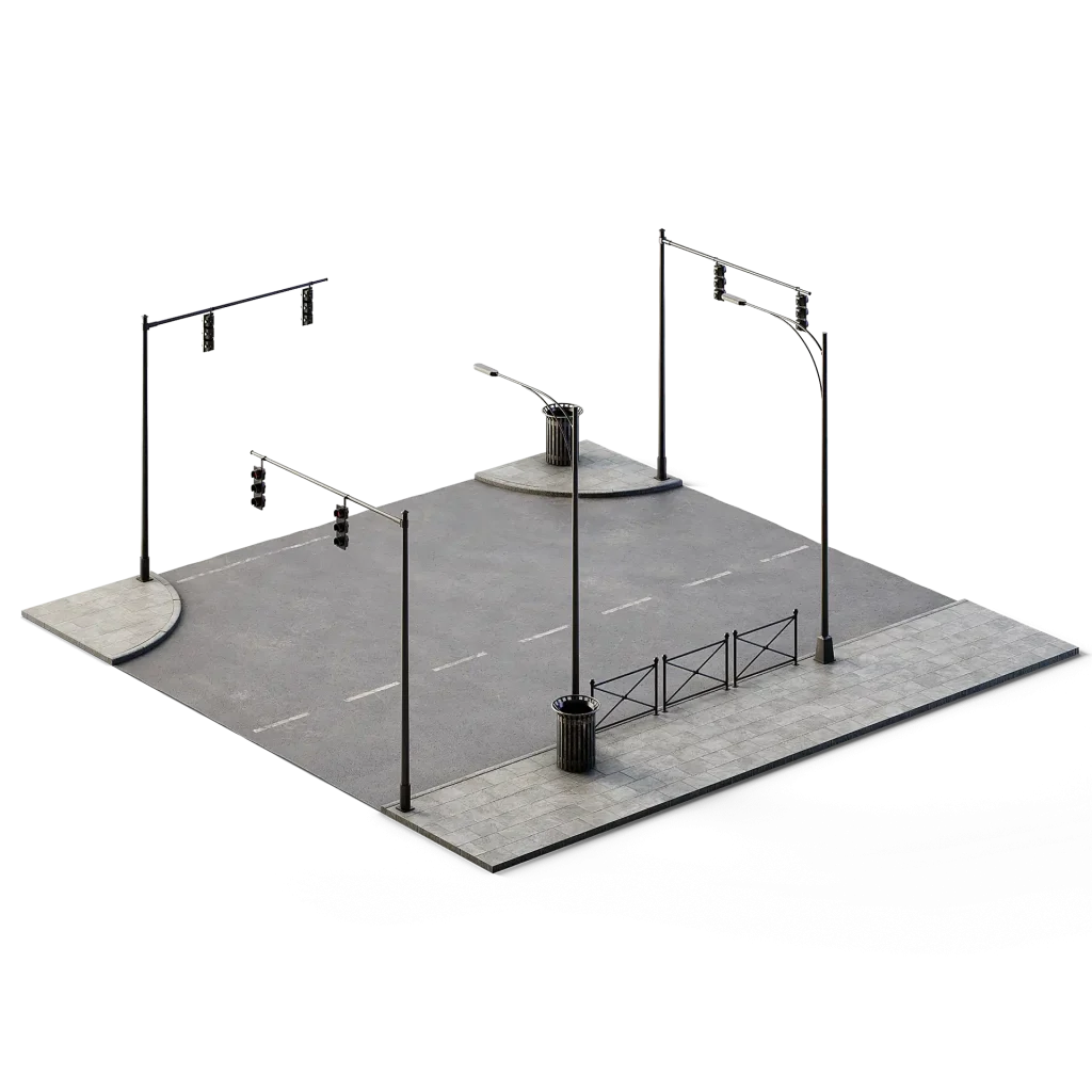 T Crossing Set 14m x 14m
