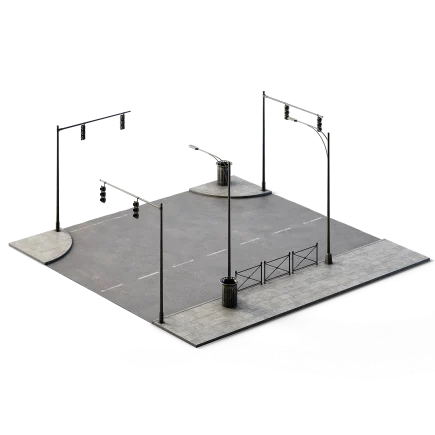 T Crossing Set 14m x 14m