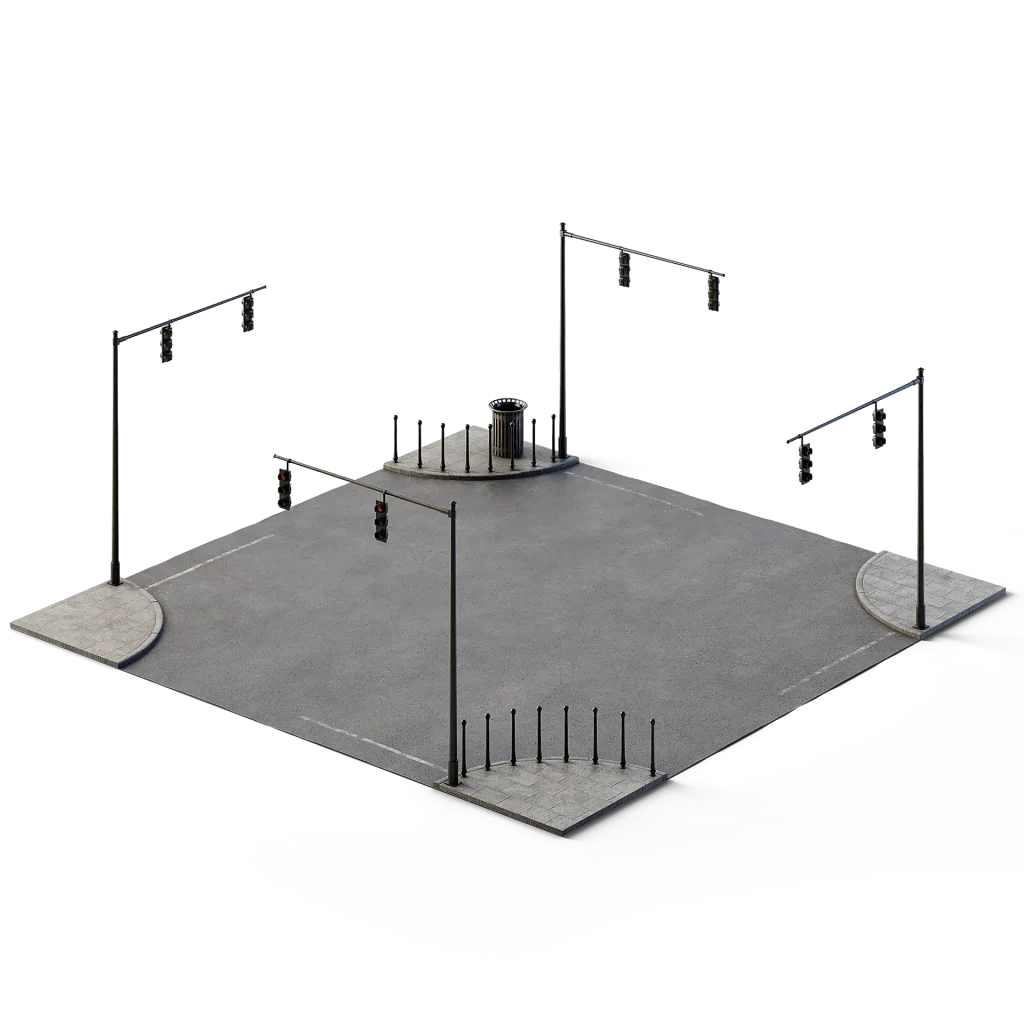 X Crossing Set 14m x 14m