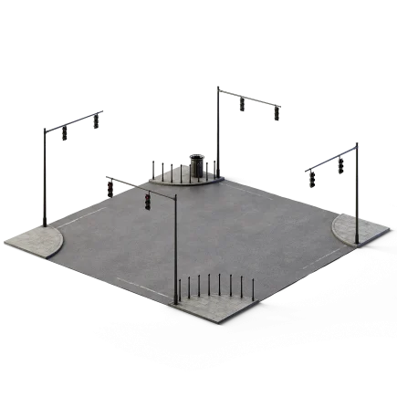X Crossing Set 14m x 14m
