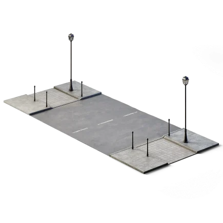 Street Path 6m x 14m