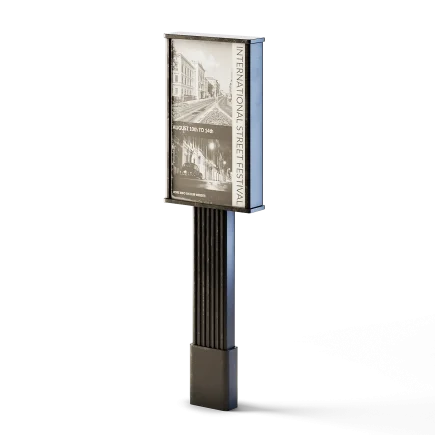 Advertising Pillar