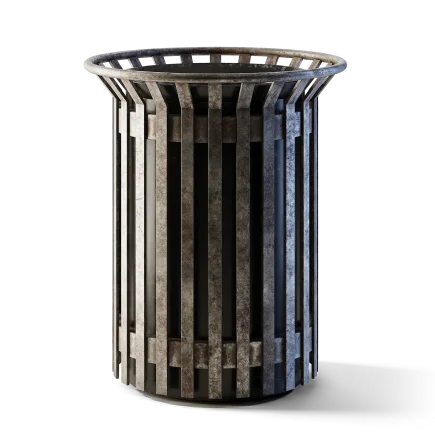 Street Trash Bin