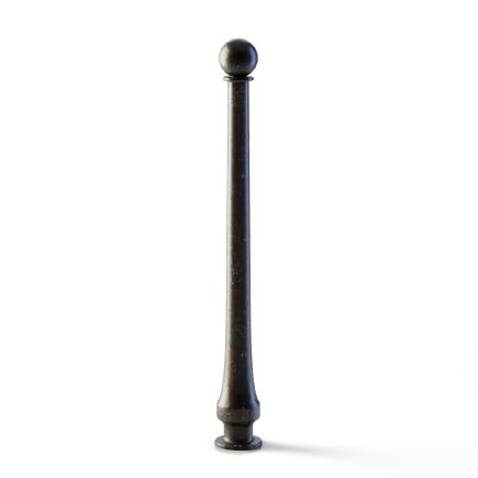 Tall Sidewalk Pole