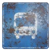 Damaged Bus Stop Sign 7609 - Image 2