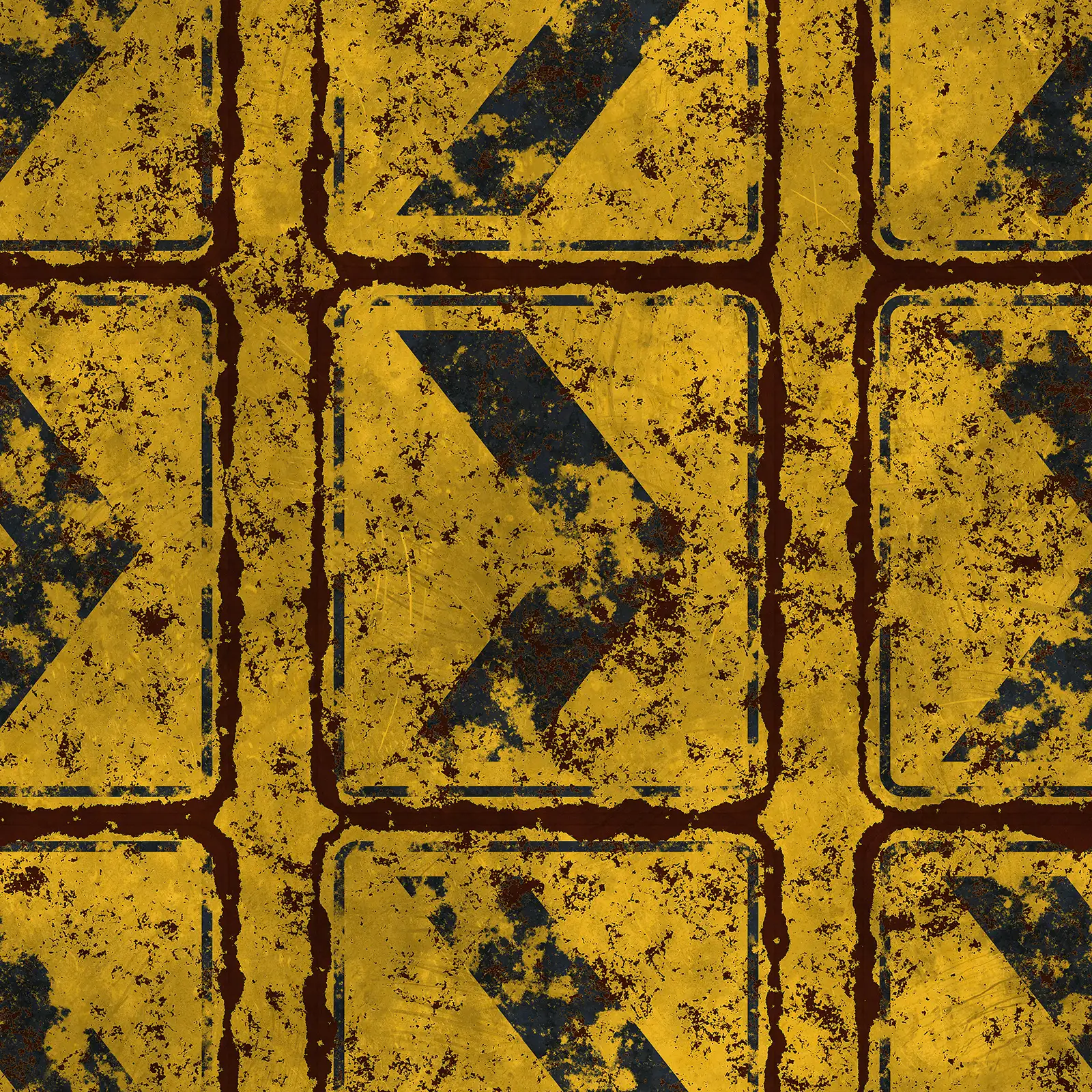 Damaged Sharp Corner Sign 7615 - Image 4