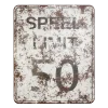 Damaged Speed Limit Sign 7607 - Image 2