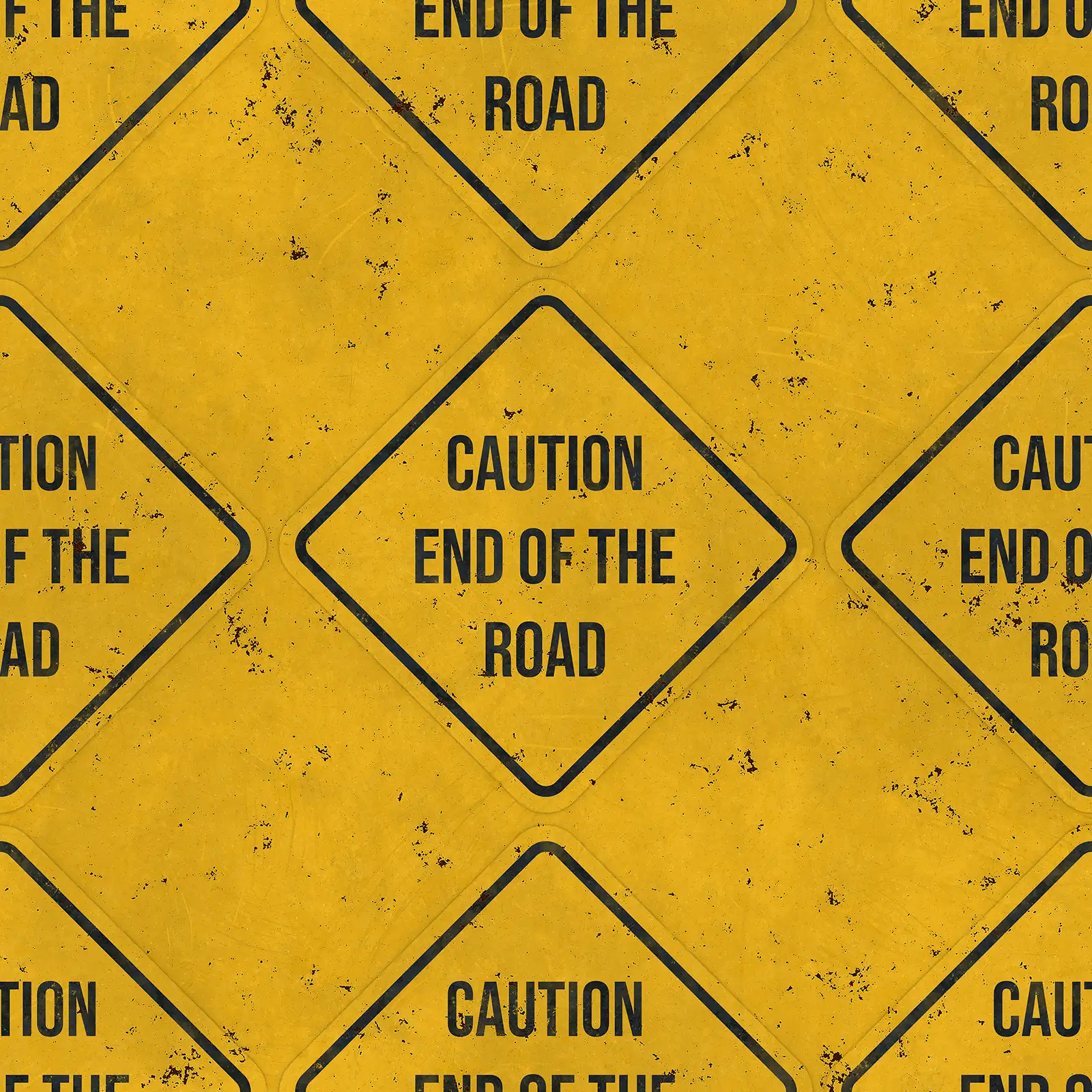 End of the Road Sign 7612 - Image 4