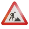 Road Work Sign 7624 - Image 2