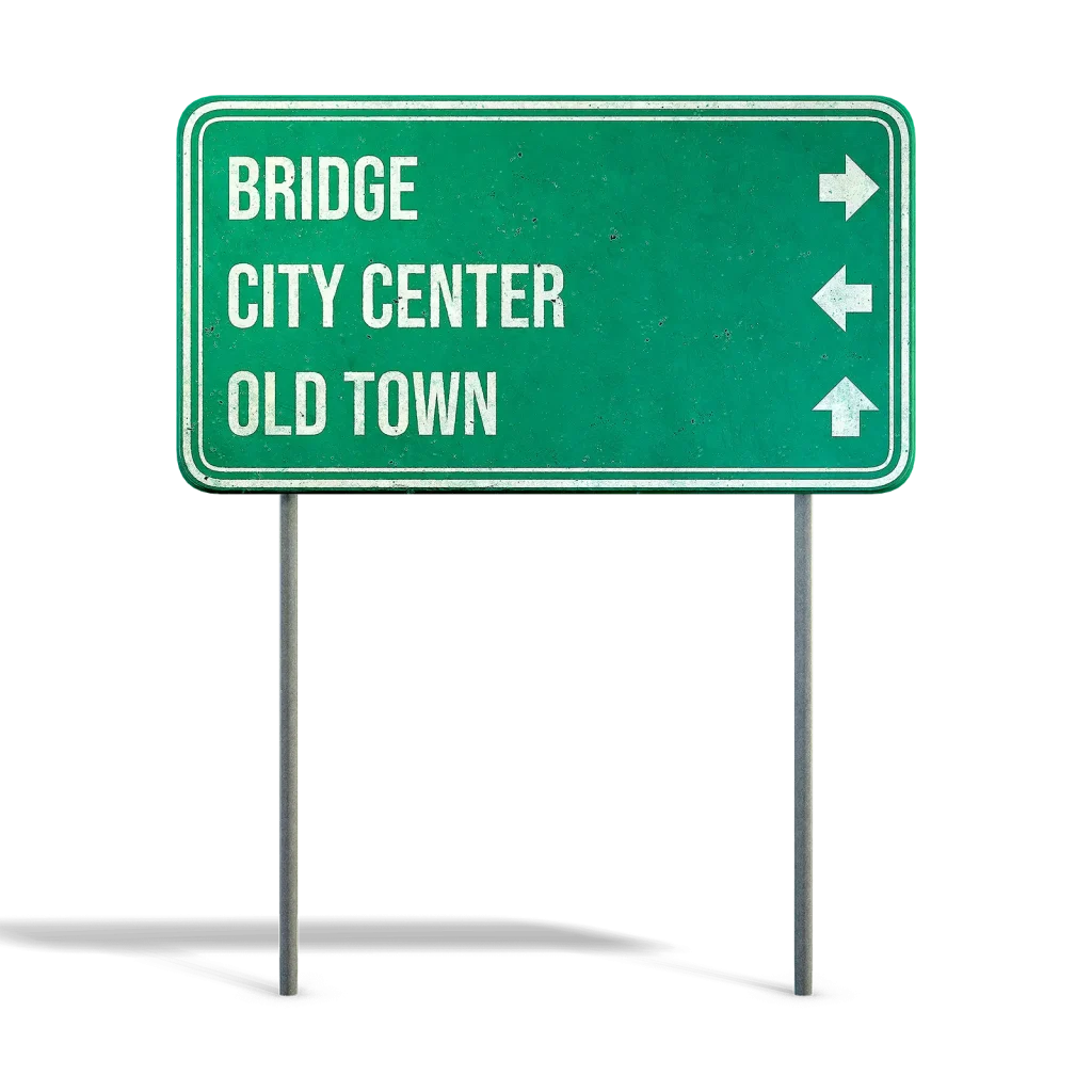 Street Info Sign