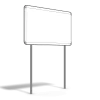 Damaged Street Info Sign - Image 8