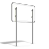 Damaged Street Info Sign - Image 11