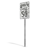 Damaged Speed Limit Sign - Image 6