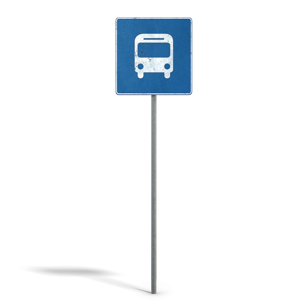 Bus Stop Sign